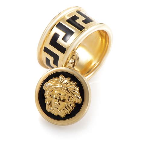 versace medusa ring uk|versace medusa head ring.